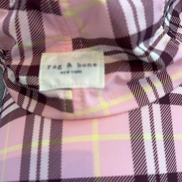 Rag & bone Addison plaid baseball cap - Picture 5 of 5
